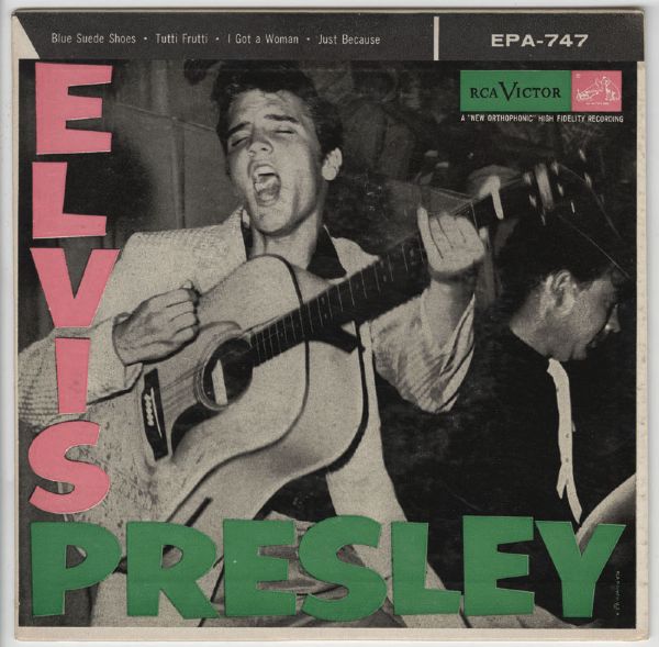 "Elvis Presley" 45