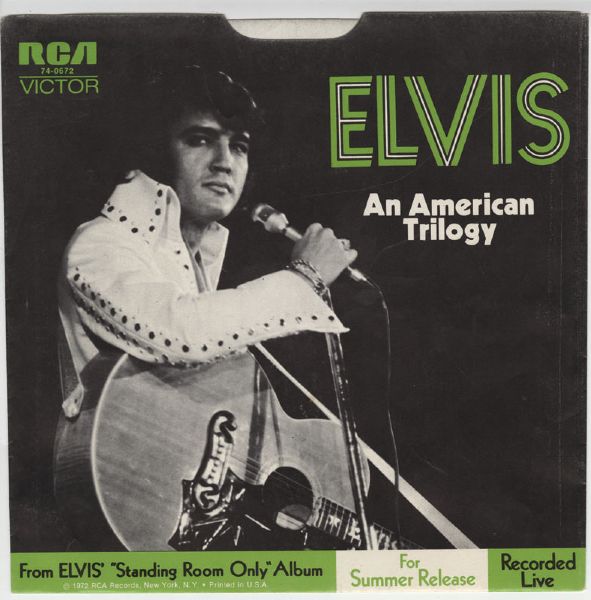 Elvis Presley "An American Trilogy" 45