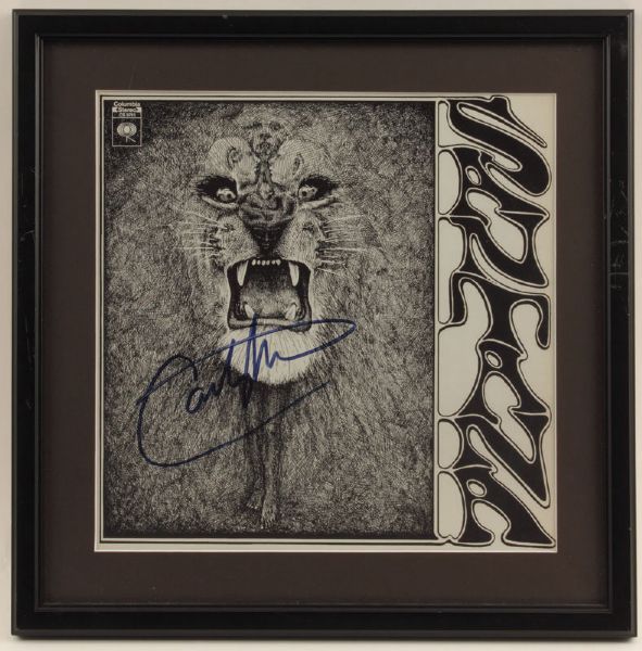 Santana "Santana" Signed Album