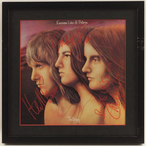 Emerson, Lake & Palmer "Trilogy" Signed Album