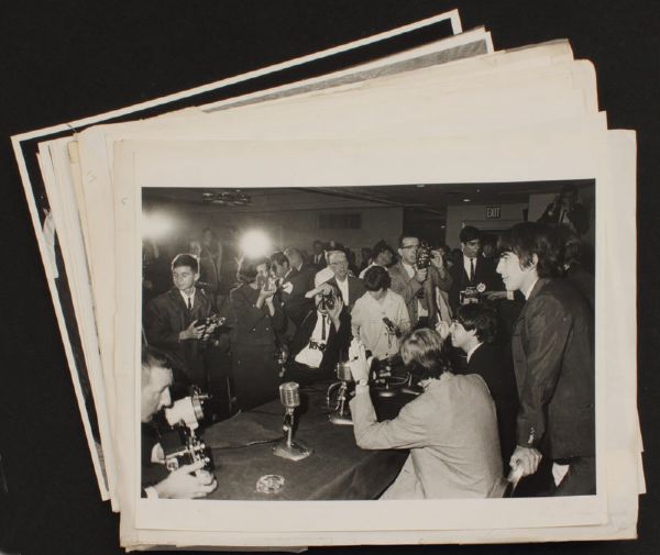 Beatles Collection of Press Conference Photographs