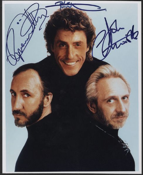 The Who Signed Photograph