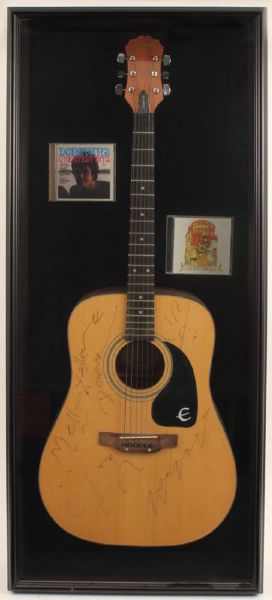 Donovan Signed Guitar