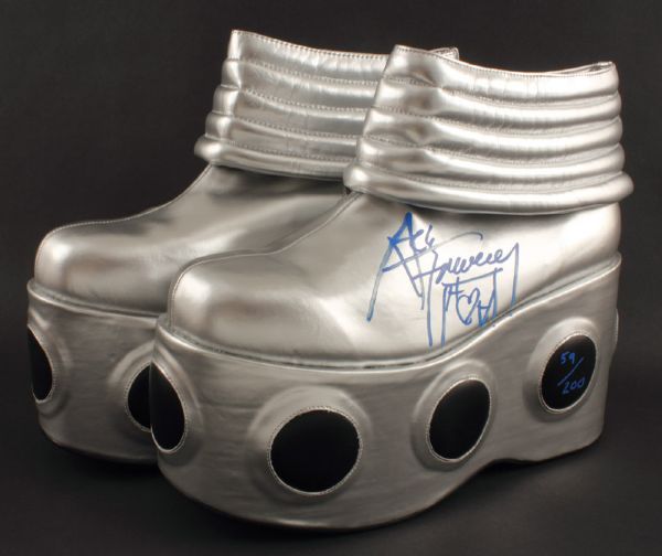 KISS Ace Frehley Signed Limited Edition Stage Boots