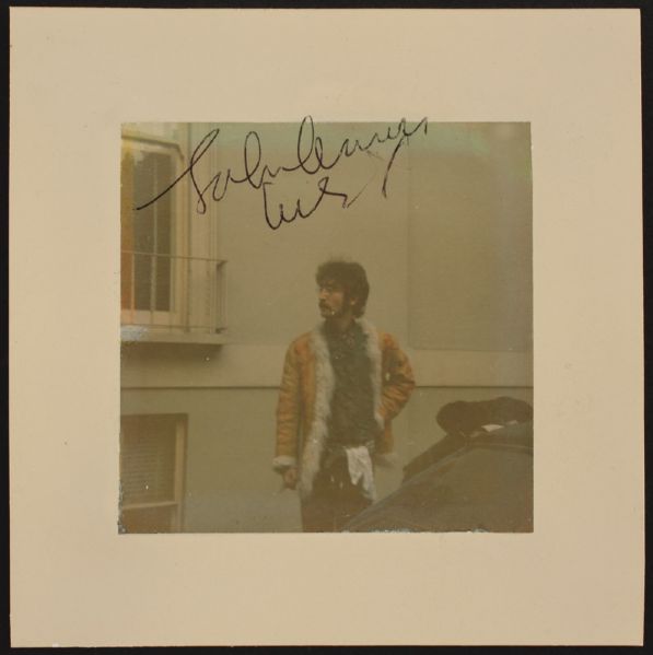 John Lennon Signed 1967 Original Snapshot