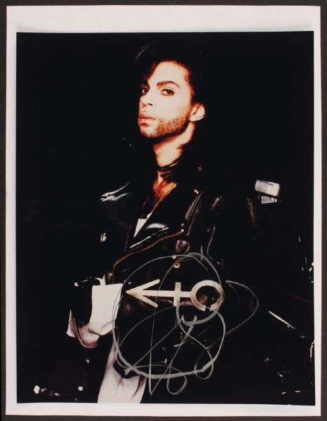 Prince Signed Photograph