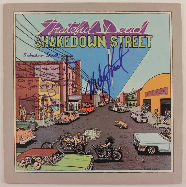 The Grateful Dead "Shakedown Street" Signed Album