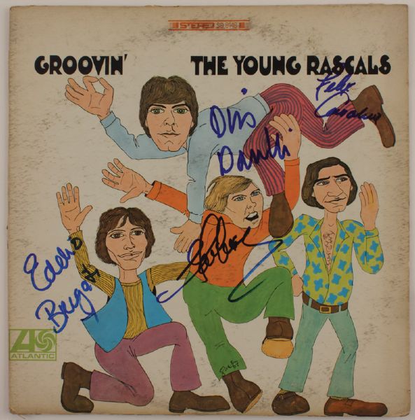 The Young Rascals Signed "Groovin" Album