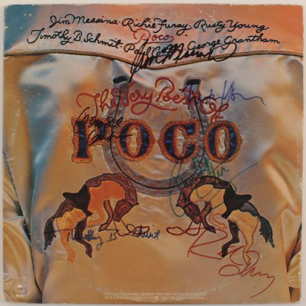 Poco Signed "The Very Best of Poco" Album