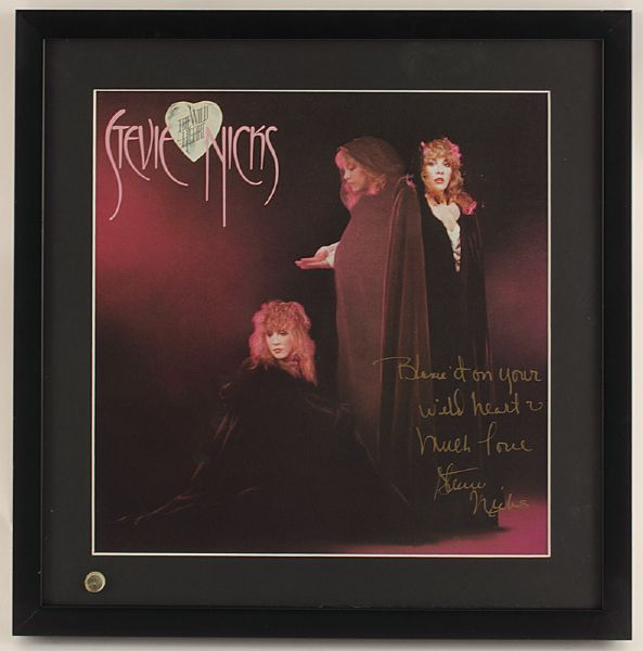 Stevie Nicks Signed "Wildheart" Album