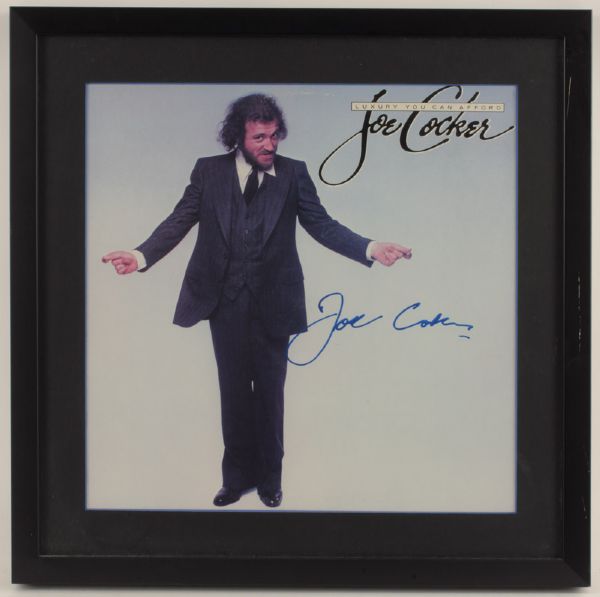 Joe Cocker Signed "Luxury You Can Afford" Album