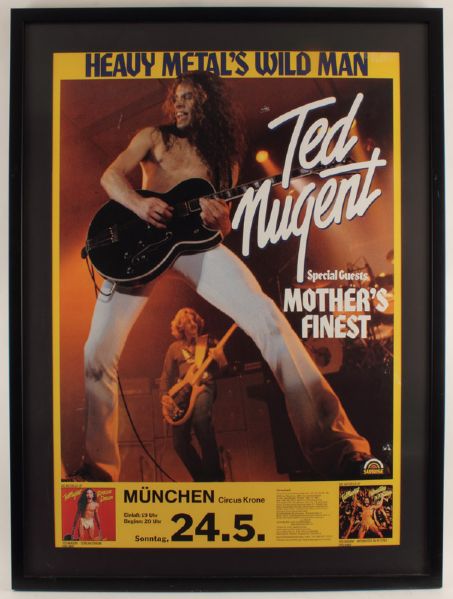 Ted Nugent Concert Poster