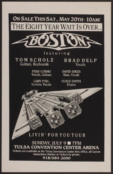 Boston Concert Poster 