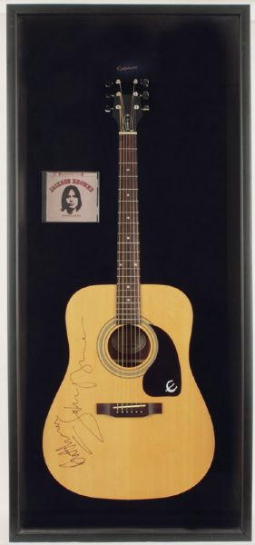 Jackson Brown Signed Guitar