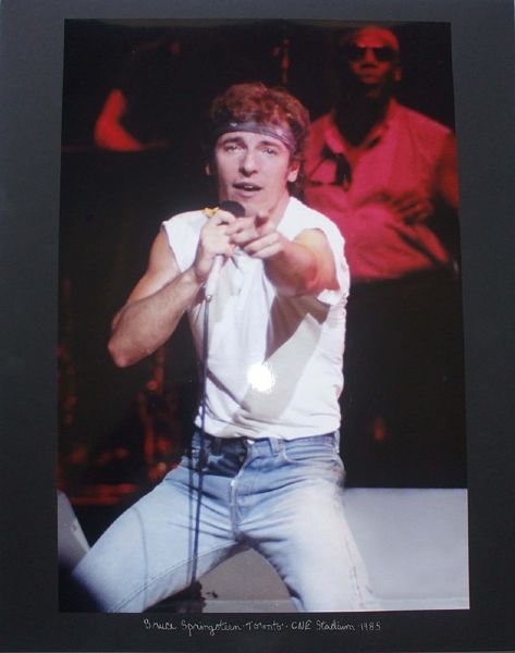 Bruce Springsteen and Clarence Clemons Original Photograph