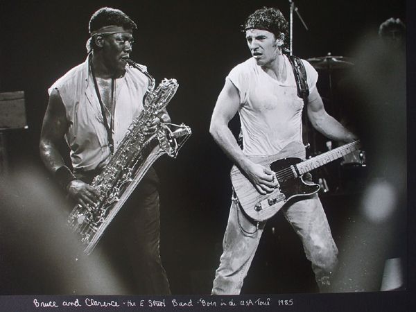 Bruce Springsteen and Clarence Clemons Original Photograph