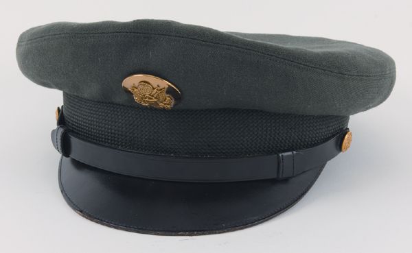 Lot Detail - Elvis Presley Worn Formal Dress Army Cap