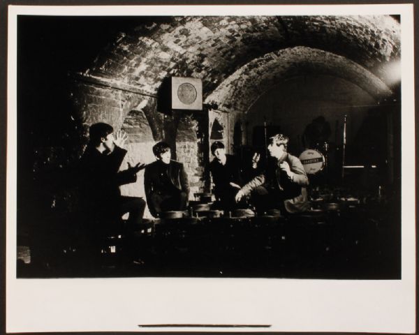 The Beatles Apple Corps Stamped Dezo Hoffman Original Photograph 