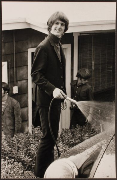 Roger McGuinn Cyril Maitland Stamped Original Photograph