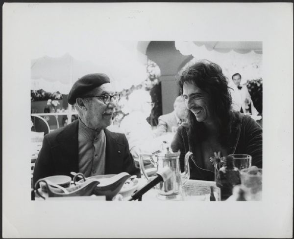 Alice Cooper & Groucho Marx Neal Preston Stamped Original Photograph