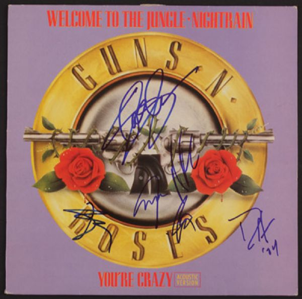 Guns N Roses Signed Album