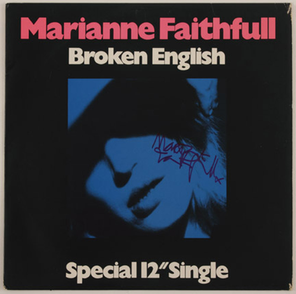 Broken english. Broken English Марианна Фейтфулл. Marianne Faithfull - Kissin time. Marianne Faithfull - broken English, 1979. Marianne Faithfull - broken English back Cover.