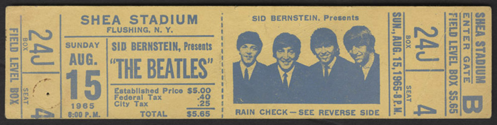 Beatles Concert Tickets