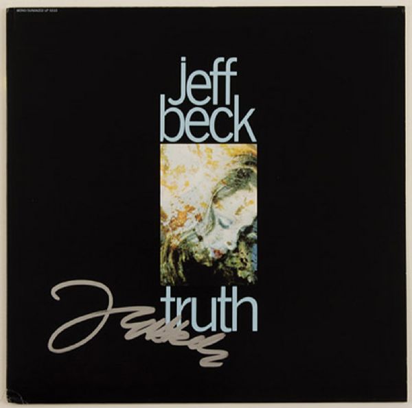 Jeff Beck Signed "Truth" Album