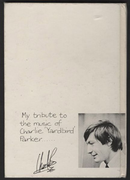 Charlie Watts "Ode To A Highflying Bird" First Edition Book