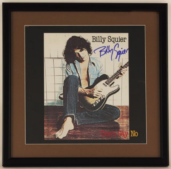 Billy Squier Signed "Dont Say No" Album