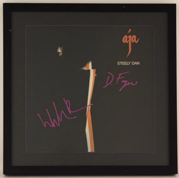 Steely Dan Signed "Aja" Album