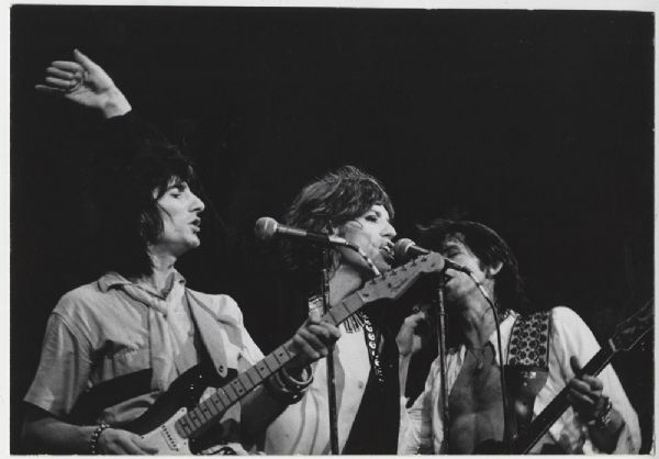 Lot Detail - The Rolling Stones Lynn Goldsmith Stamped Original Photograph