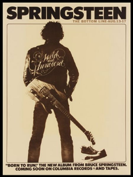 Bruce Springsteen Bottom Line Original Poster