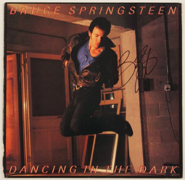 Bruce Springsteen Signed "Dancing In The Dark" Album