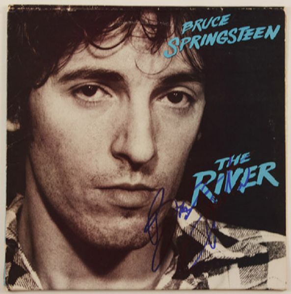 Bruce Springsteen Signed "The River" Album