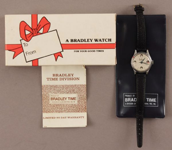 The Beatles 1964 Vintage Christmas Bradley Wrist Watch In Original Gift Box