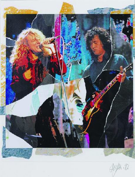 Jimmy Page & Robert Plant World Tour Original Artwork