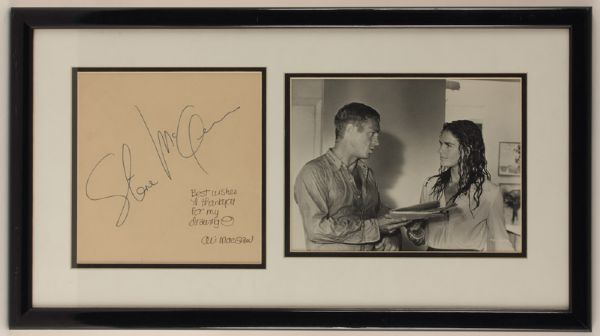 Steve McQueen Autograph