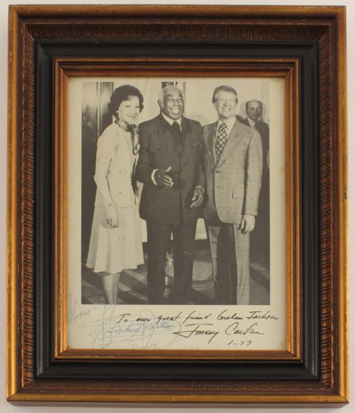 Jimmy Carter Vintage Signed Photograph