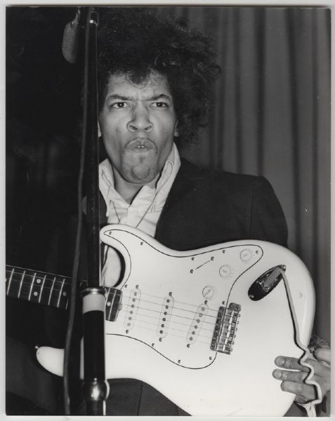 Jimi Hendrix Roberto Rabanne Original Photograph