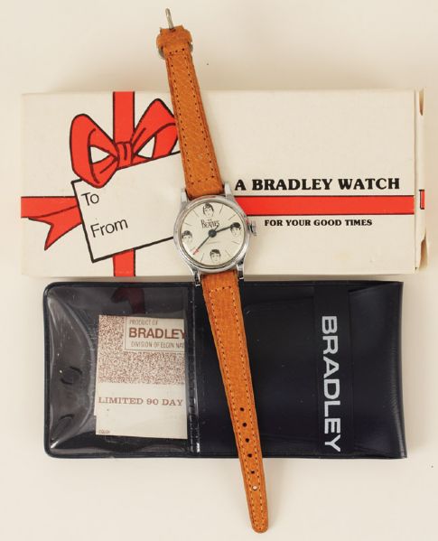 Beatles 1964 Vintage Christmas Bradley Wrist Watch In Original Gift Box