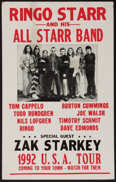 Ringo Starr And His All Starr Band Original Poster