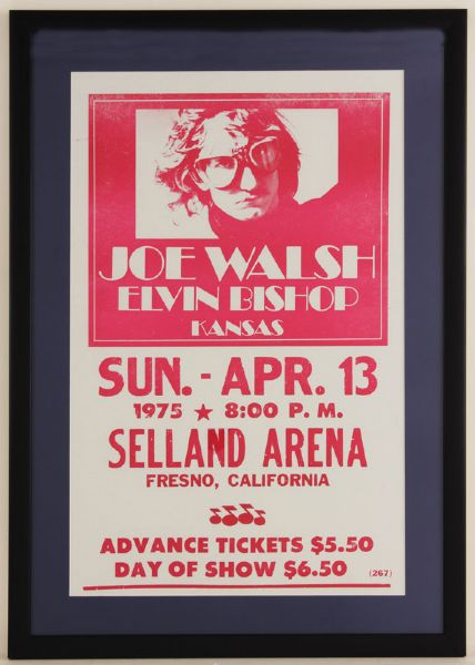 Joe Walsh Original Concert Poster 