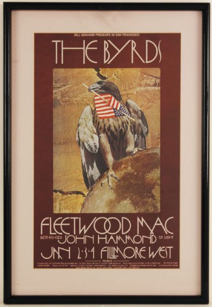 The Byrds Original Concert Poster 