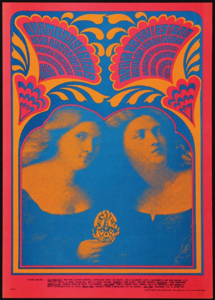 Chambers Brothers Original Concert Poster