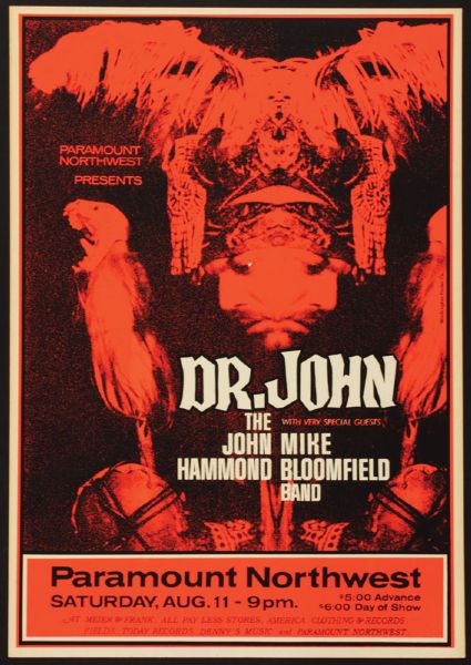 Dr. John Original Concert Poster 