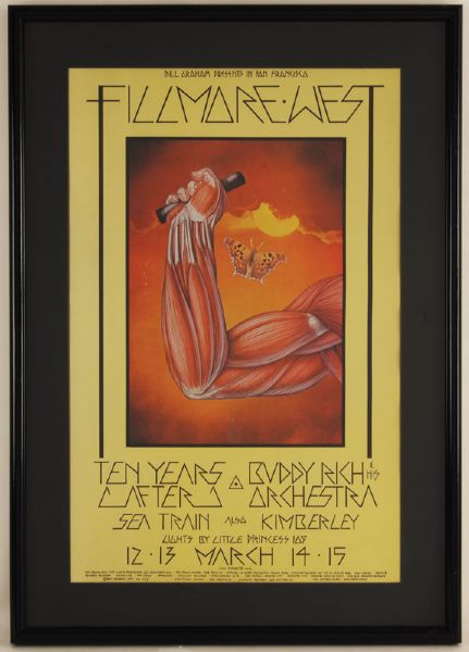 Ten Years After Original Concert Poster 