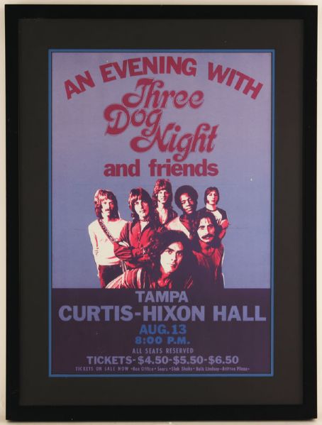 Three Dog Night Original Concert Poster 