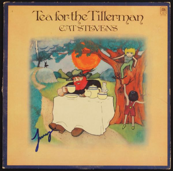 Cat Stevens Signed "Tea for the Tillerman" Album