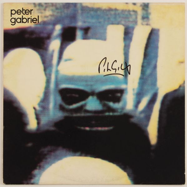 Peter Gabriel Signed "Security" Album